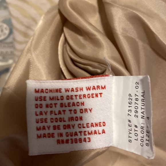 Washable light weight lined trench - Picture 11 of 11